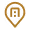 Goldfarbene Trophäe mit Pokal und Sternsymbolen auf dunklem Hintergrund.